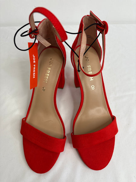 NWT Joe Fresh Ankle Strap Block Heels (US 8)