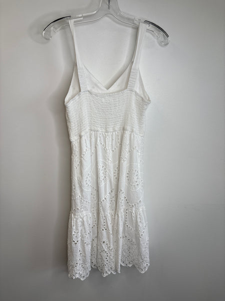 Japna Eyelet Mini Dress (M)