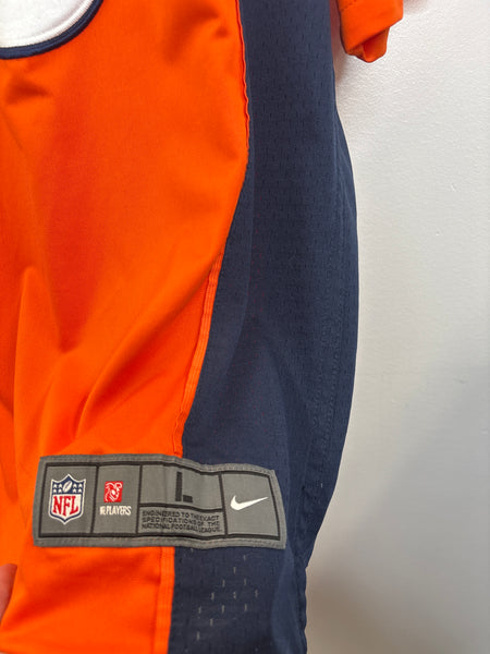 NFL Nike Denver Broncos #18 Peyton Manning Football Jersey (L)