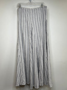 Kenar Striped Midi Skirt (L)