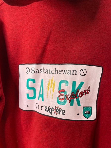 Gildan Saskatchewan Sask Explore Graphic Hoodie (M)
