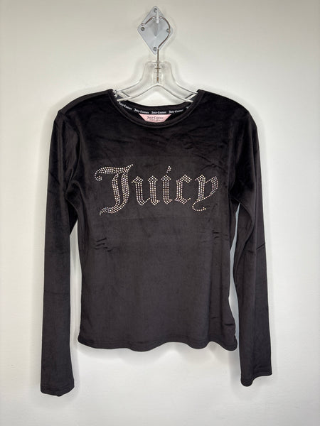 Juicy Couture Sleepwear Long-Sleeve Top (S)
