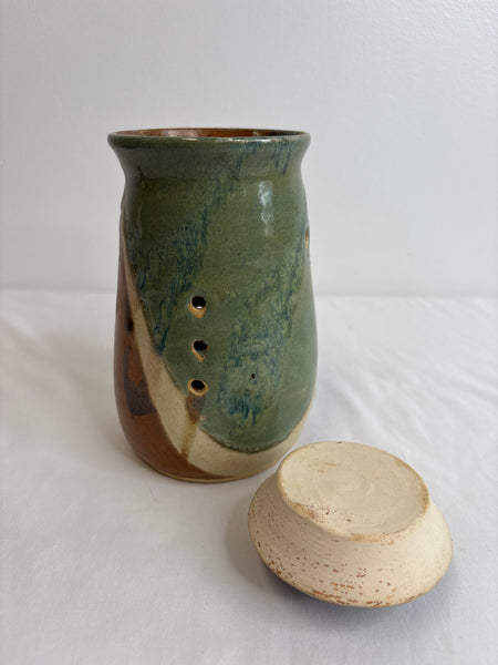 Pottery Garlic Pot