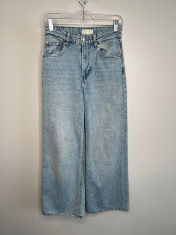 H&M Wide Leg Denim Jean Pants (4)