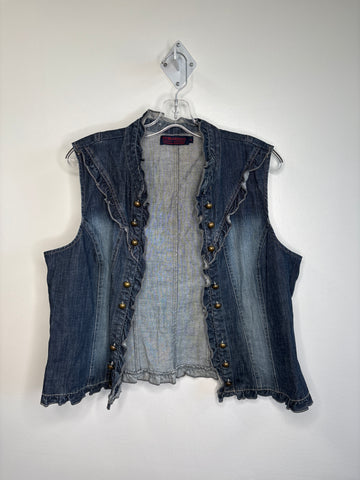 Retro Tribal Denim Vest (14)