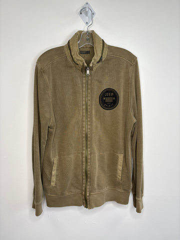 Jeep Spirit Y2K 1941 Zip-Up Sweatshirt (L)