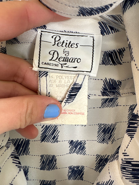 Retro Petites By Demaro Paterned Midi Dress (7/8)