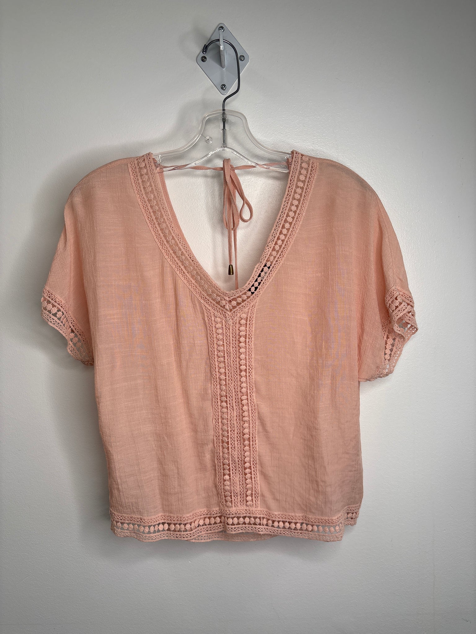 Dex Crew Sleeve Sheer Top (XS)