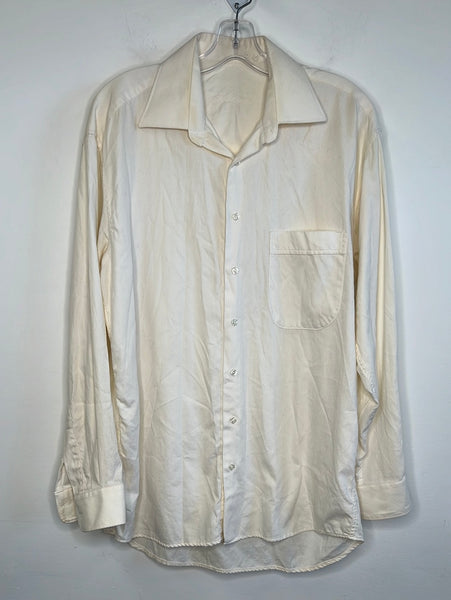 Men's Button Up Long Sleeve Shirt (L)