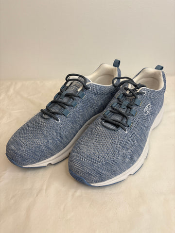 Propet Women's Denim Blue/White Stability Fly Walking Shoes (US 11)
