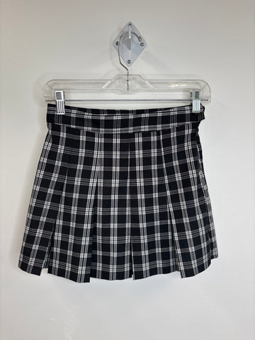 H&M Pleated Flannel Skirt (2)