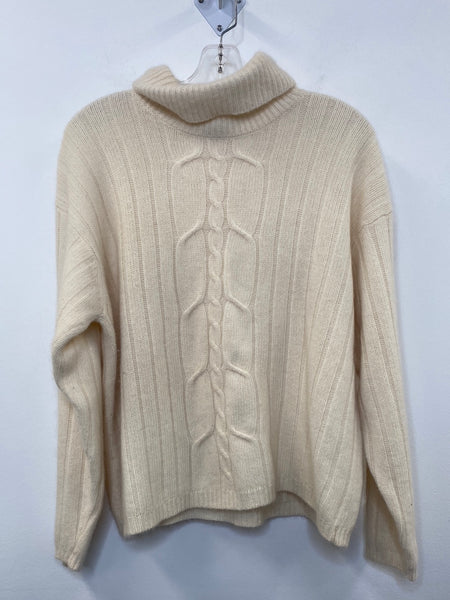 Vintage Eaton Petites Women’s Knitted Pullover Turtleneck Sweater (L)