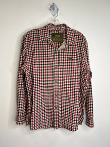 Retro Jeep Mack Multicoloured Checkered Button Down Shirt (XXL)