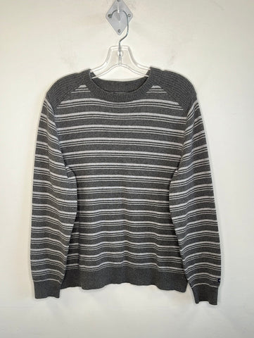 Retro The North Face Dorning Grey Wool Blend Crewneck Sweater (M)