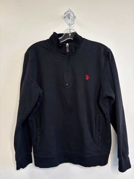 U.S Polo Quarter-Zip Sweater (S)