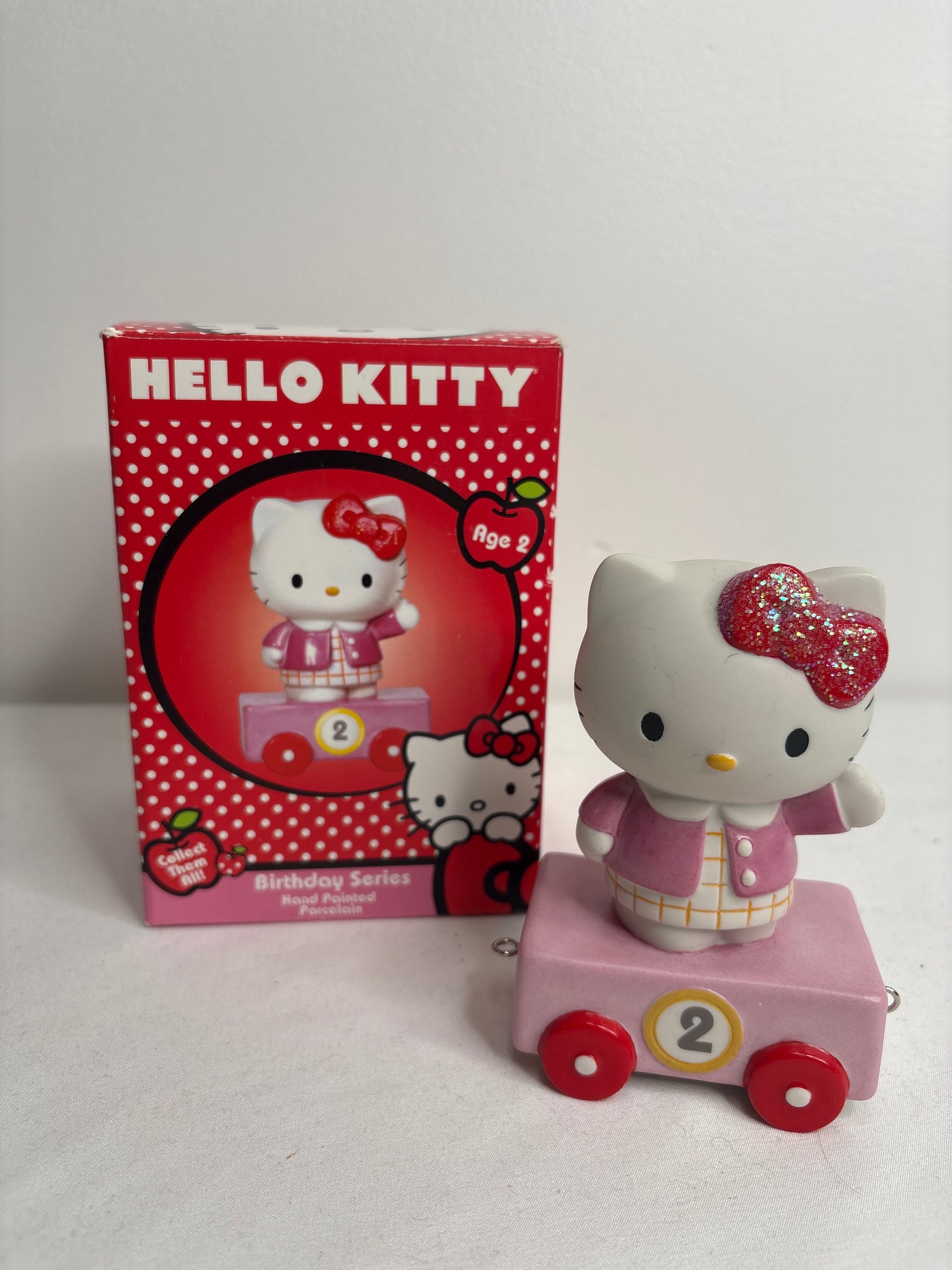 NEW Hello Kitty Birthday Series Porcelain Decor