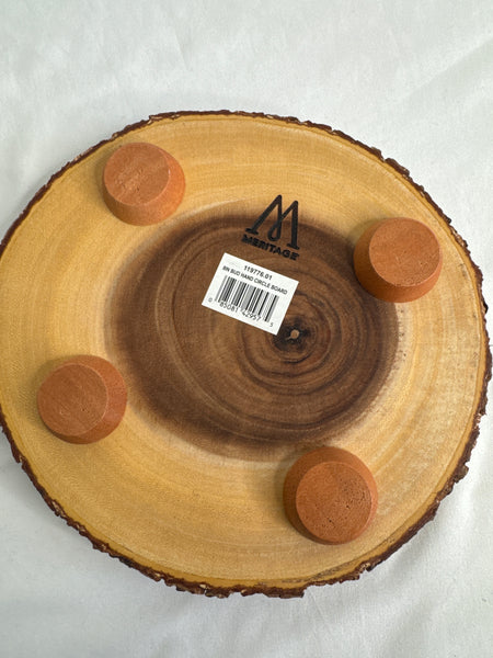 Bud Hand Circle Wooden Board