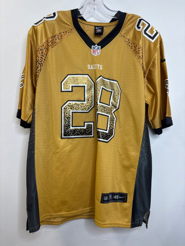 NFL Nike New Orleans Saints #28 Adrian Peterson Football Jersey (48)