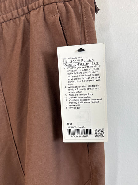 NWT Lululemon Utilitech Pull-On Relaxed-Fit Pant (XXL)