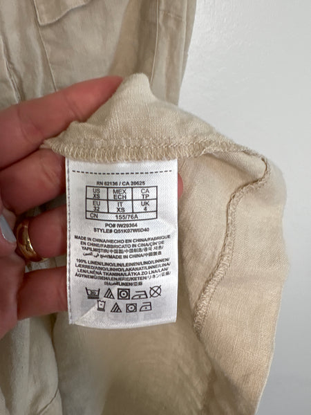 Guess Linen Halter Mini Dress (XS)