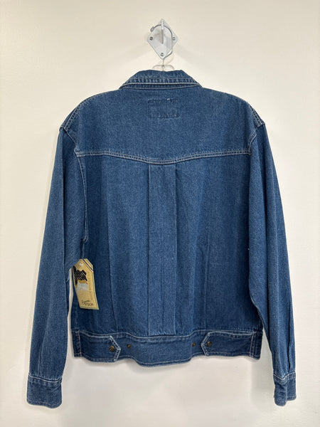 NWT Vintage P.V Exploration Zip-Up Denim Jacket (M)