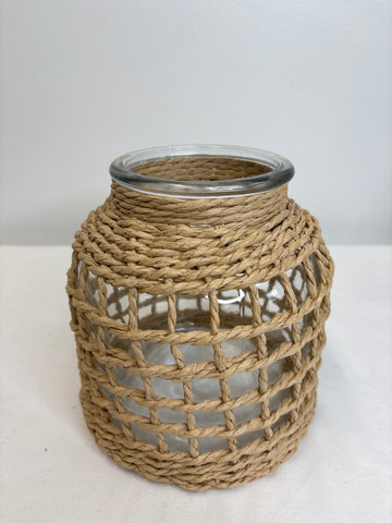 Woven Glass Vase