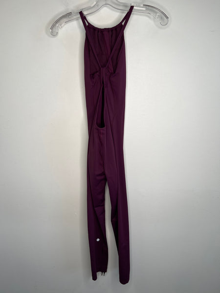 Lululemon Plum Workout Jumpsuit