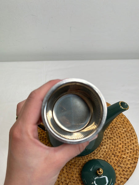 Indigo Ceramic Teapot