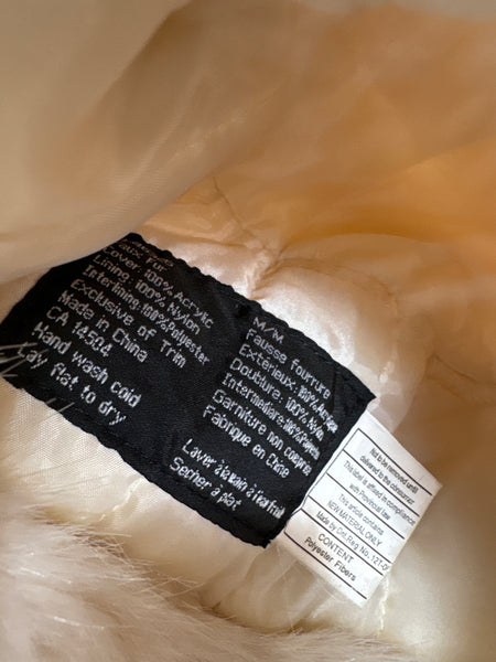 Nathaniel Cole Faux Fur Aviator Winter Hat (M)