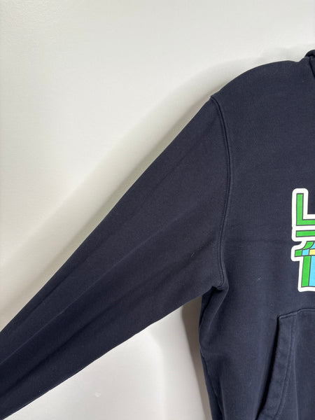 Lacoste Long Sleeve 1927 Graphic Hooded Sweatshirt (S)
