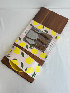 Natural Elements Serving Board Set