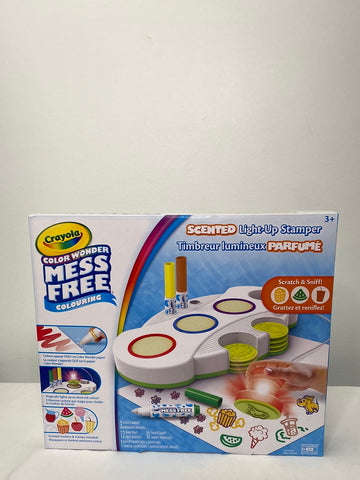 Crayons Colour WonderMess Free Colouring Scented Light-Up Stamper