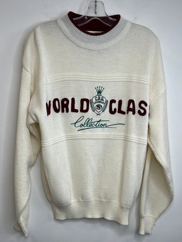 Retro Field Gear Since 1961 “World Class Collection “ Knit Grandpa Sweater