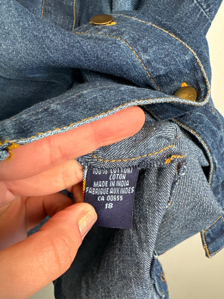 Pennington’s Denim Sleeveless Shirt (18)