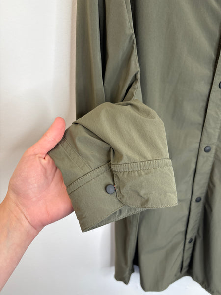 The North Face Snap-Button Long-Sleeve Trail Shirt (XL)