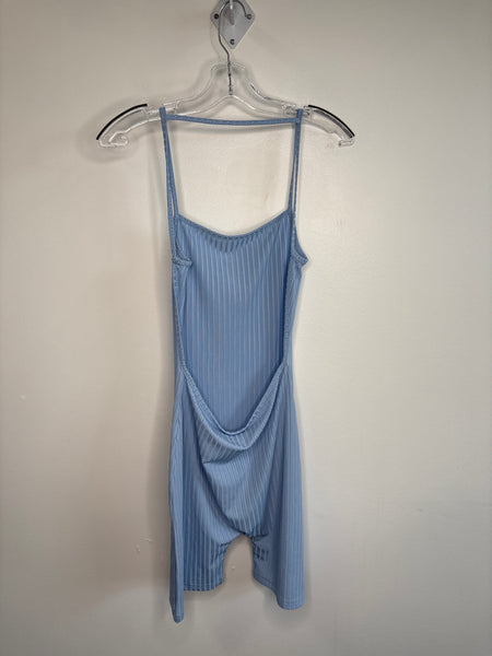 Stripped Backless Romper (S)
