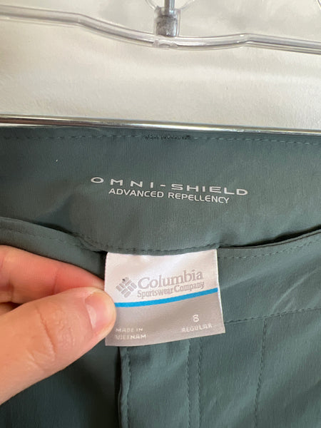 NWT Columbia Mist Green Convertible Pant (8)