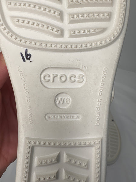 Crocs Classic Rubber Clogs (US W8)