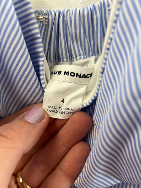 Club Monaco Puffy Striped Short Sleeve (4)