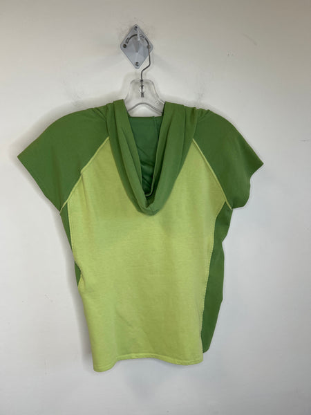 Patagonia Green Short-Sleeved Hooded Shirt (M)