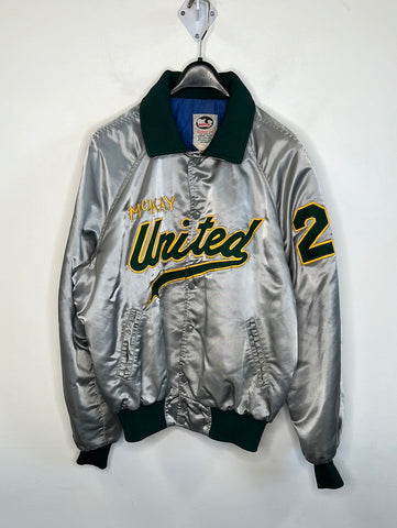 Vintage Harv-al Sportswear “McKay United” Varisty Softball Jacket (46)