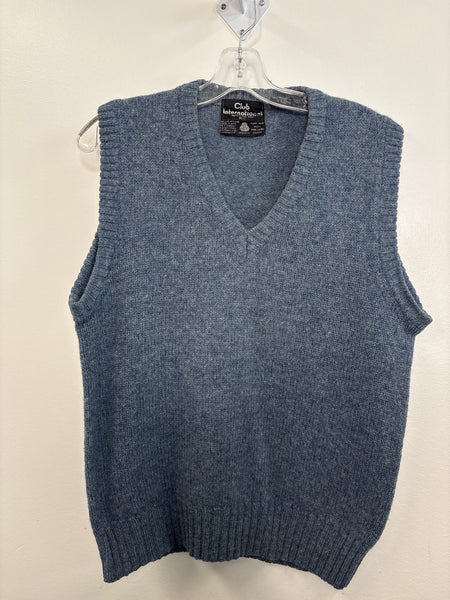 Vintage Club International Wool Sweater Vest (M)