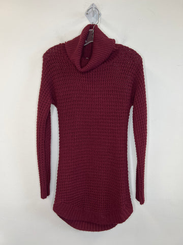 Urban Heritage Burgundy Knitted Dress (M)