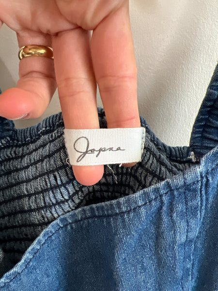 Japna Denim Sleeveless And Skort 2pc Set (XL)