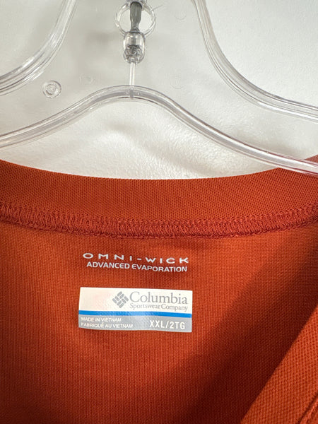 Columbia Omni-wick Long-Sleeve Embroidered Logo Top (XXL)