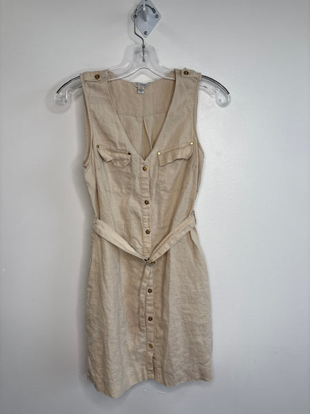 Guess Linen Halter Mini Dress (XS)