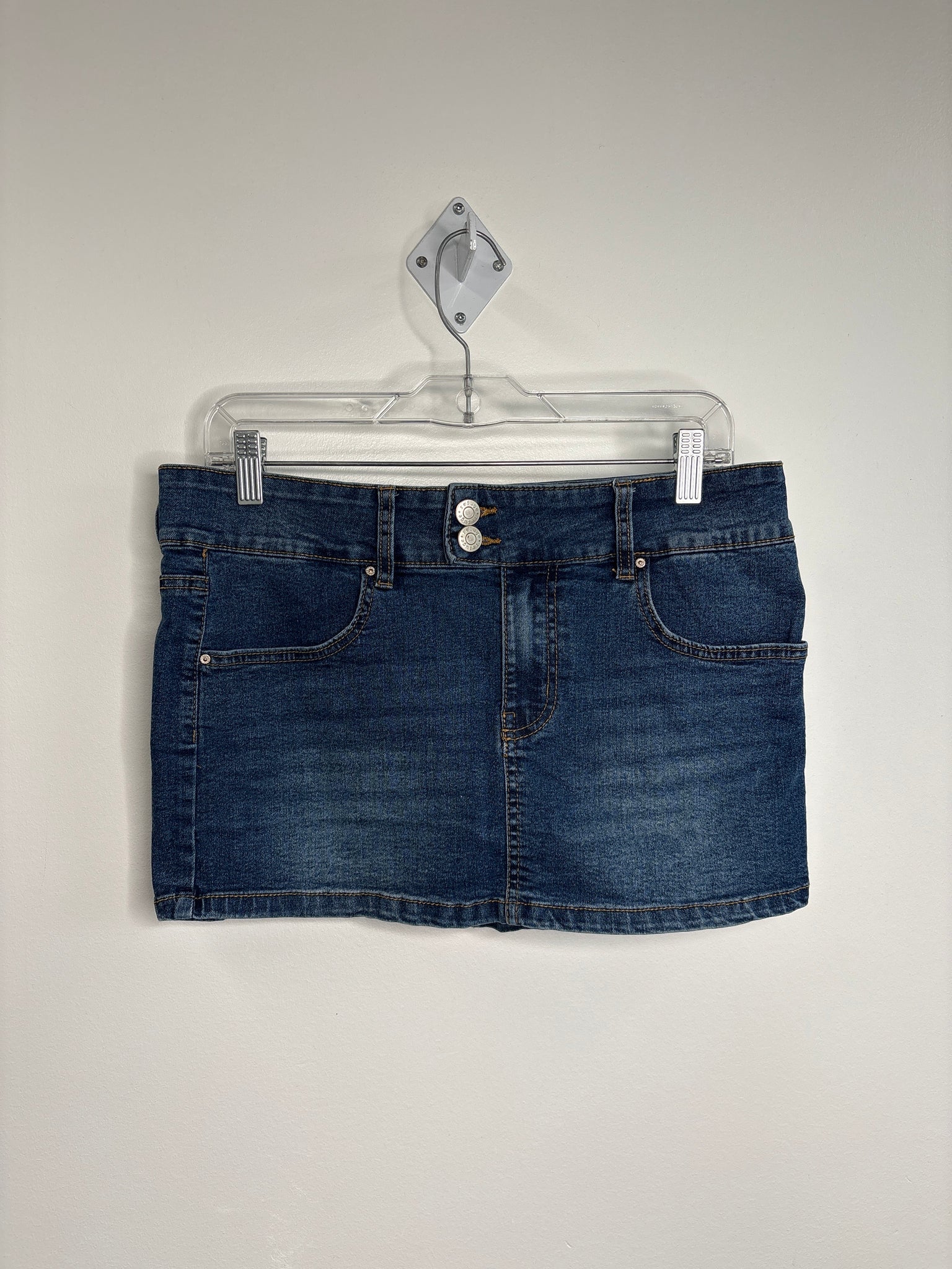 Refuge Denim Mini Skirt (L)