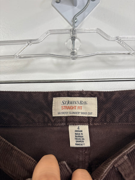 St. John’s Bay Denim Boot Cut Corduroy Pants (4)