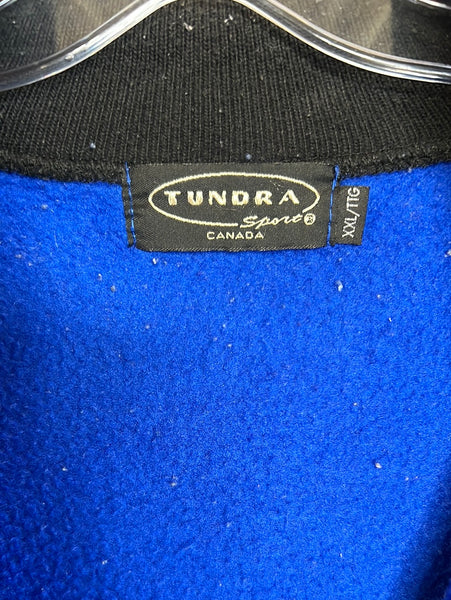 Vintage Tundra Sport Canada Embroidered Zip Up Sweater (XXL)