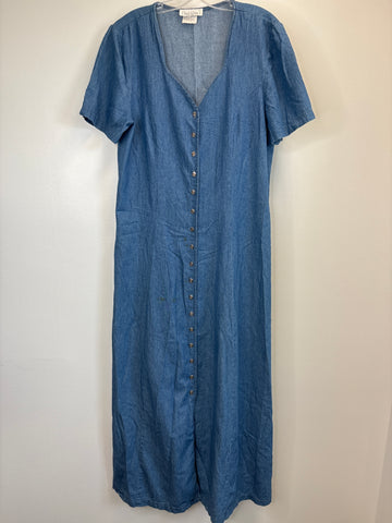 Vintage Tall Girl Maxi Denim Dress (18)